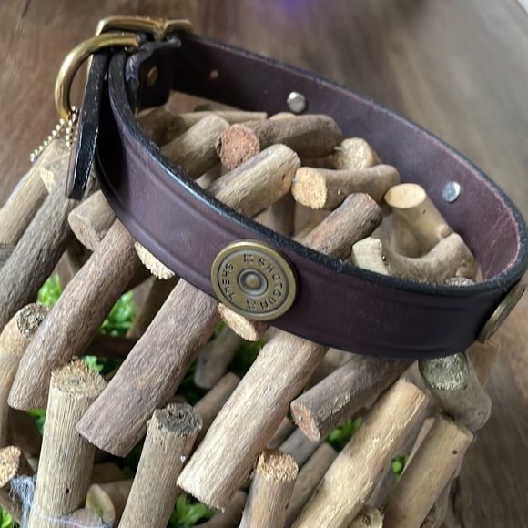 OmniPet Signature Leather Shotgun Shell Collar - Picture 6 of 10